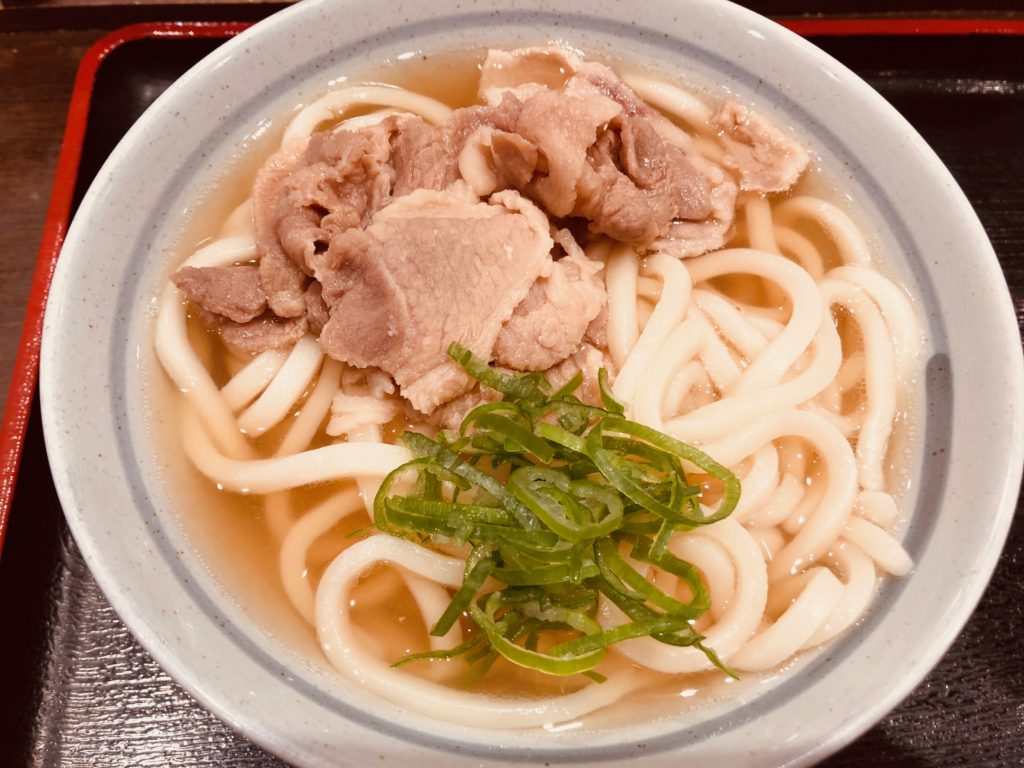 "Meat Udon" of Homba Sanuki Udon the father's noodle shop