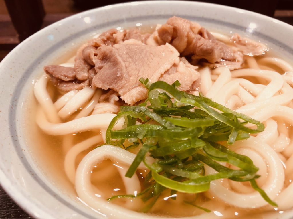 "Meat Udon" of Homba Sanuki Udon the father's noodle shop